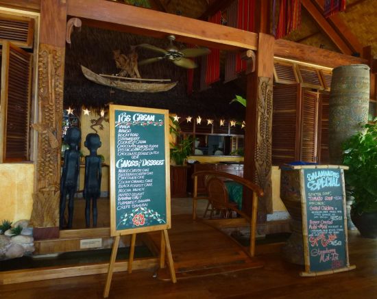 Coco Grove Beach Resort in Siquijor: f&b: 
