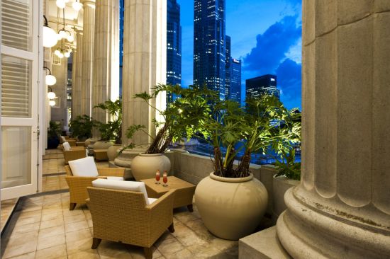 The Fullerton in Singapur:  Heritage Room | Balcony