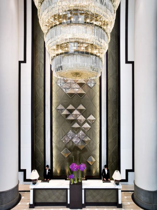The Fullerton Bay in Singapur:  Main Lobby