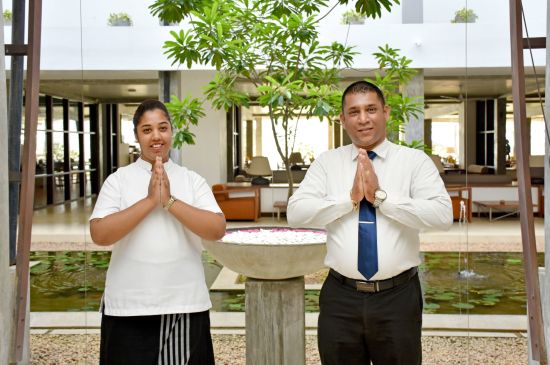 Goldi Sands à Negombo:  spa entrance