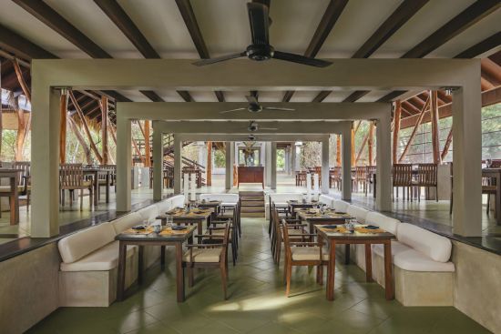 Uga Jungle Beach in Trincomalee:  Main Restaurant