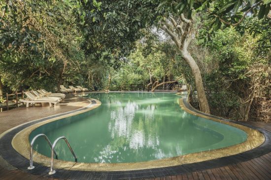 Uga Jungle Beach in Trincomalee:  Pool