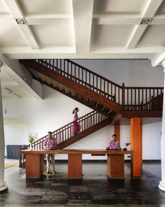 The Fortress Resort & Spa in Koggala:  Reception
