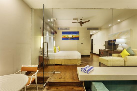 The Fortress Resort & Spa in Koggala:  Beach Splash Room