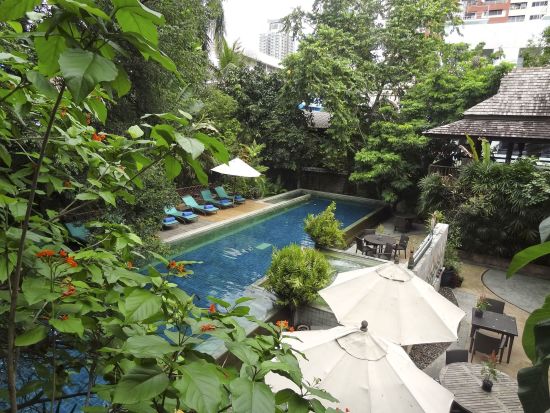 Ariyasom Villa in Bangkok:  pool area