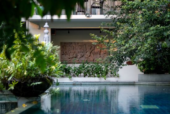 Ariyasom Villa in Bangkok:  pool area