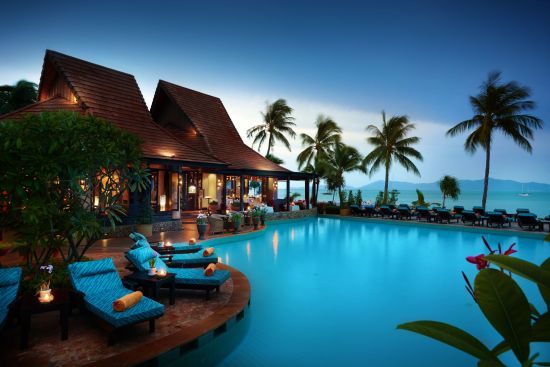 Bo Phut Resort & Spa à Ko Samui:  L'Ocean - Beach_Restaurant