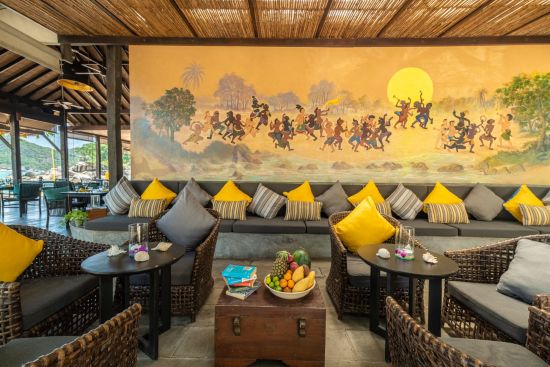 Buri Rasa Village Phangan in Ko Phangan:  The Beach Club Restaurant