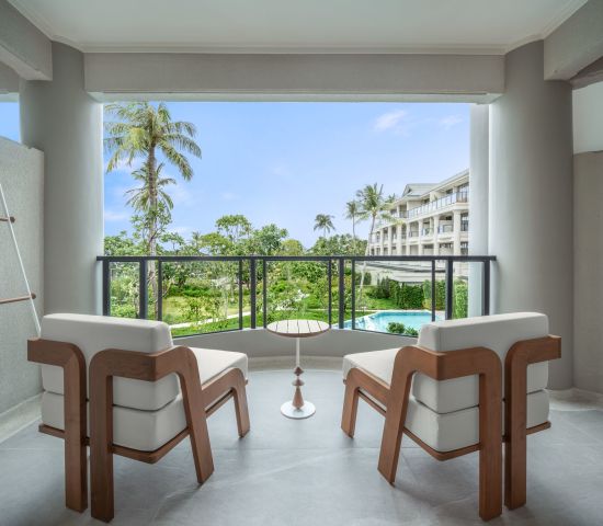 Centara Reserve Samui in Ko Samui:  Deluxe Garden | Balcony