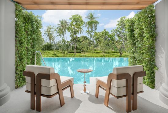 Centara Reserve Samui in Ko Samui:  Deluxe Pool Access | Balcony