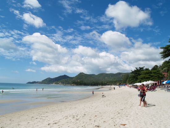 Chaweng Cove Beach Resort in Ko Samui:  Beach