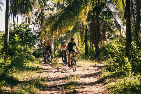 Atmosphere Resort in Negros:  Mountain biking
