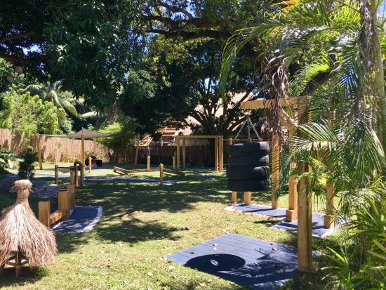 Atmosphere Resort in Negros:  Warrior gym