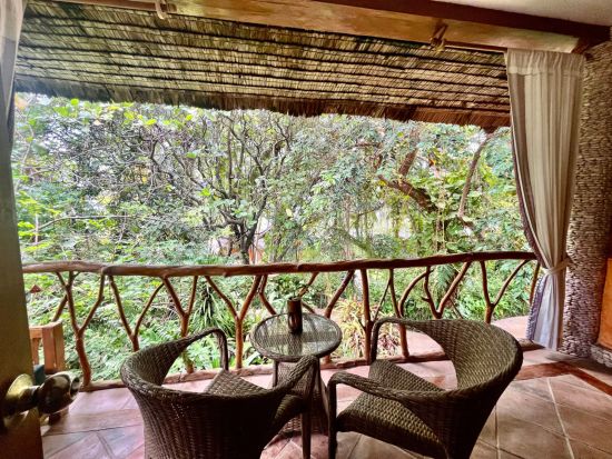 Coco Grove Beach Resort in Siquijor:  Deluxe | Plantation Balcony