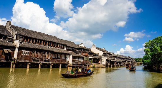 China für Geniesser mit Luxus-Kreuzfahrt auf dem Yangtze ab Peking: Wuzhen: traditional chinese town