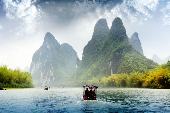 China für Geniesser mit Luxus-Kreuzfahrt auf dem Yangtze ab Peking: Yangshuo: Yu Long river