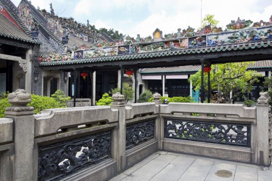 Rizières en terrasses & paysages montagneux de Guilin: Guangzhou ancient memorial of the Chen family