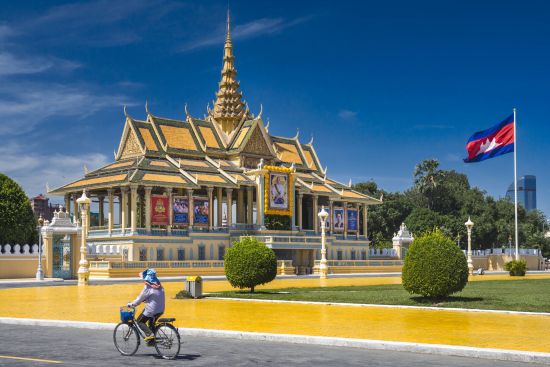 Les hauts lieux du Cambodge de Siem Reap: Phnom Penh Royal Palace