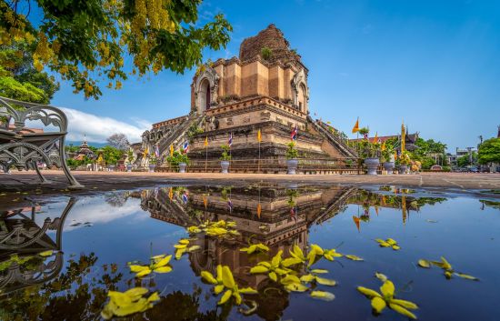 Höhepunkte Thailands ab Bangkok: Chiang Mai Wat Chedi Luang