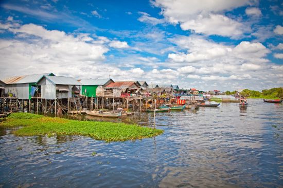 Dans le Far West cambodgien de Siem Reap: Tonle Sap Floating Village