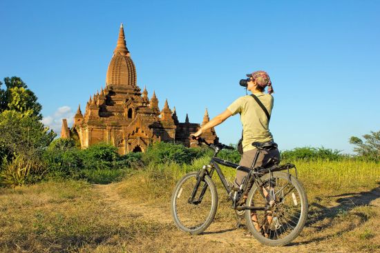 Myanmar aktiv erleben ab Yangon: Bagan: touring with bycycle