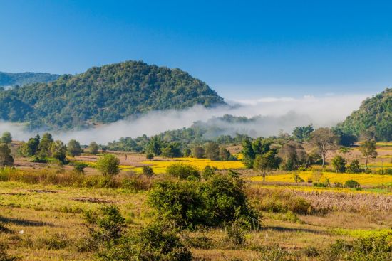Myanmar aktiv erleben ab Yangon: Kalaw Rural landscape