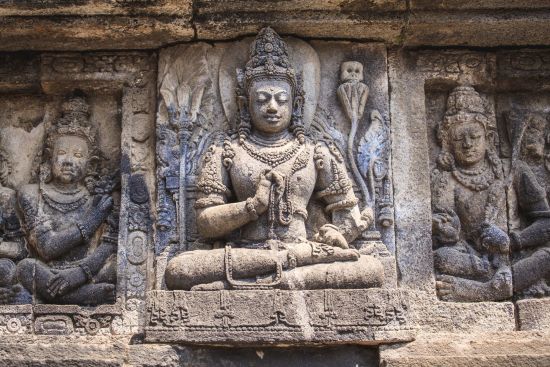 Java-Bali pour les fins connaisseurs de Yogyakarta: Yogyakarta Prambanan Temple Sonte Bas Relief