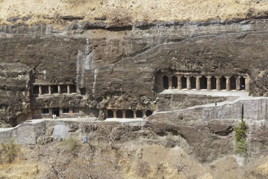 Weltkulturerbe Ellora & Ajanta ab Aurangabad: Ajanta: caves
