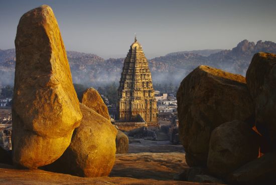 Héritage culturel du Karnataka de Goa: Hampi: wonderful morning scenery