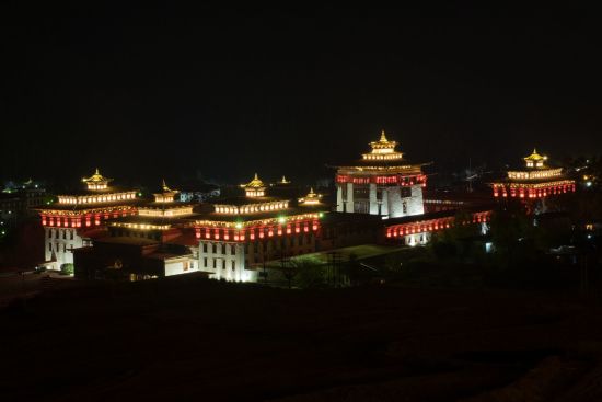 Im Land des Donnerdrachens ab Paro: Thimphu Trashi Chho Dzong