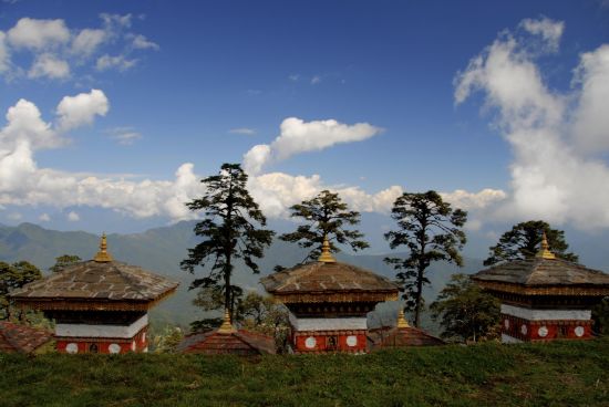 Bhoutan - pays et légendes de Paro: Dochu La Pass