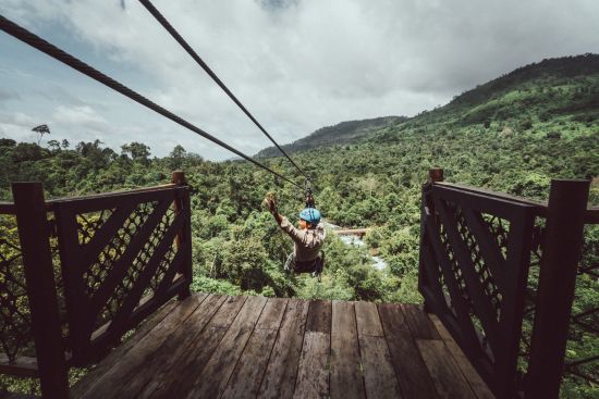 Shinta Mani Wild - Luxus Adventure Package ab Phnom Penh: Zipline