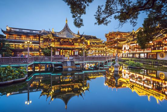 Les hauts lieux de la Chine de Pékin: Shanghai Yu Yuan Garden