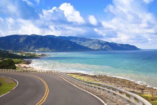 La côte orientale sauvage de Taïwan de Taipei: Kenting