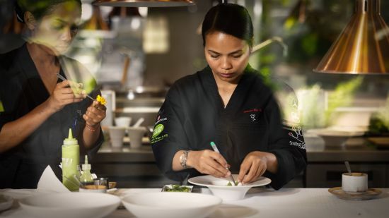 Dans le Far West cambodgien de Siem Reap: f&b: Chefs Table Mariya Un
