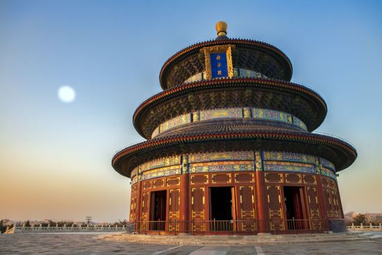 Avec le train du Tibet sur le toit du monde de Pékin: Beijing Temple of Heaven
