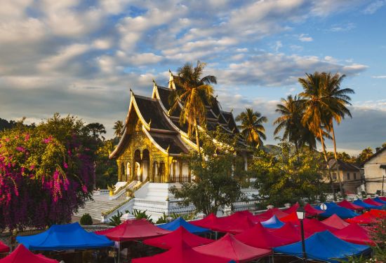 Découverte intense du Laos de Vientiane: Luang Prabang: Temple