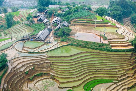 Aventure à Sapa «Relax Package» de Hanoi: Topas Ecolodge Landscape