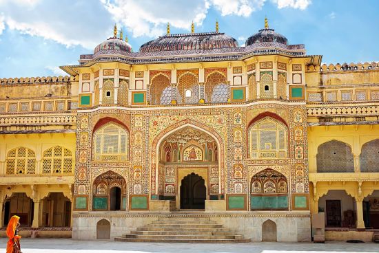 «The Deccan Odyssey» - Die Glanzlichter Rajasthans ab Mumbai: Gateway, Amber fort in Jaipur