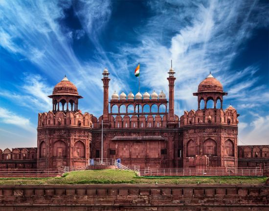 «The Deccan Odyssey» - Die Glanzlichter Rajasthans ab Mumbai: Red Fort Delhi