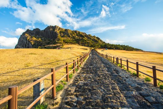 Mietwagen Rundreise «Jeju Island»: Jeju Seongsan Ilchulbong moutain