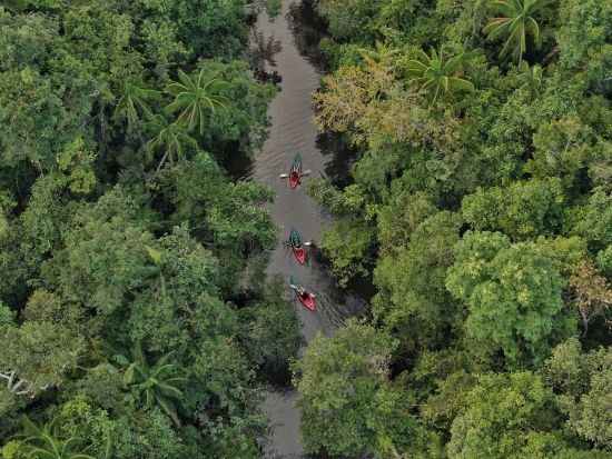 Dans le Far West cambodgien de Siem Reap: activities: Cardamom Tented Camp | Kajak
