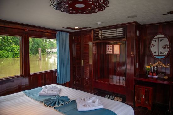 Mekong Delta Flusskreuzfahrten mit «Dragon Eyes» ab Saigon: Bedroom 1