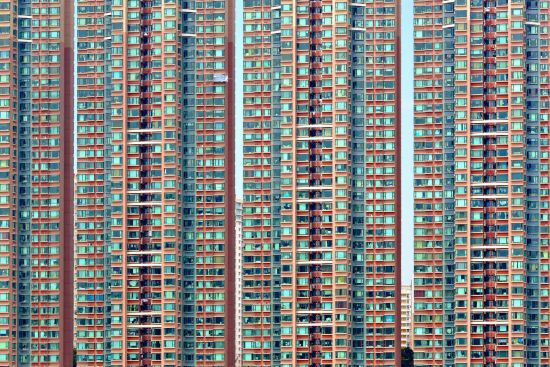 Splendeurs de Chine en train de Pékin: Hong Kong Apartment Building 