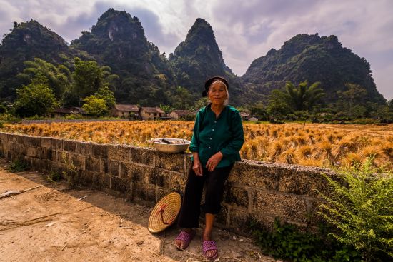 Nord Vietnam sauvage de Hanoi: Vietnam local farmer