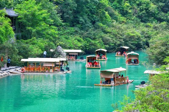 Leserreise SonntagsZeitung und Der Bund - Guizhou - Die unentdeckte Provinz Chinas de Guiyang: Da Qi Kong Scenic Area 2