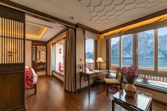 Croisière dans la baie mystique de Lan Ha à bord du «Ylang» de Hanoi: ylang-signature-suite