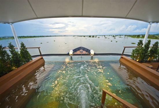 Monde aquatique du Cambodge de Siem Reap: pool: Plunge Pool