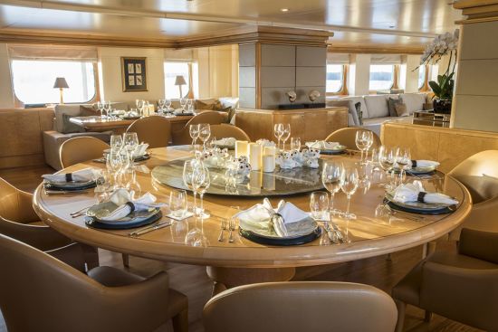 Raja Ampat an Bord der Aqua Blu ab Sorong: f&b: Dining