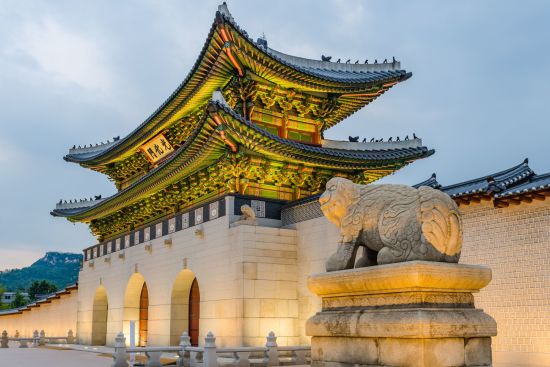 Gruppenreise «Kontrastreiches Südkorea» ab Seoul: Seoul Gyeongbok Palace 